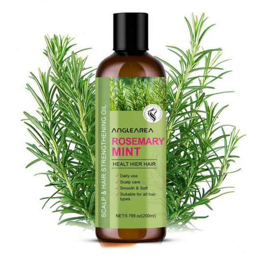 Refreshing rosemary essential oil for hair care
