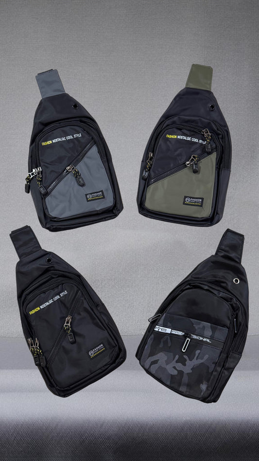 Waterproof and Wear-Resistant Oxford Cloth Chest Bag