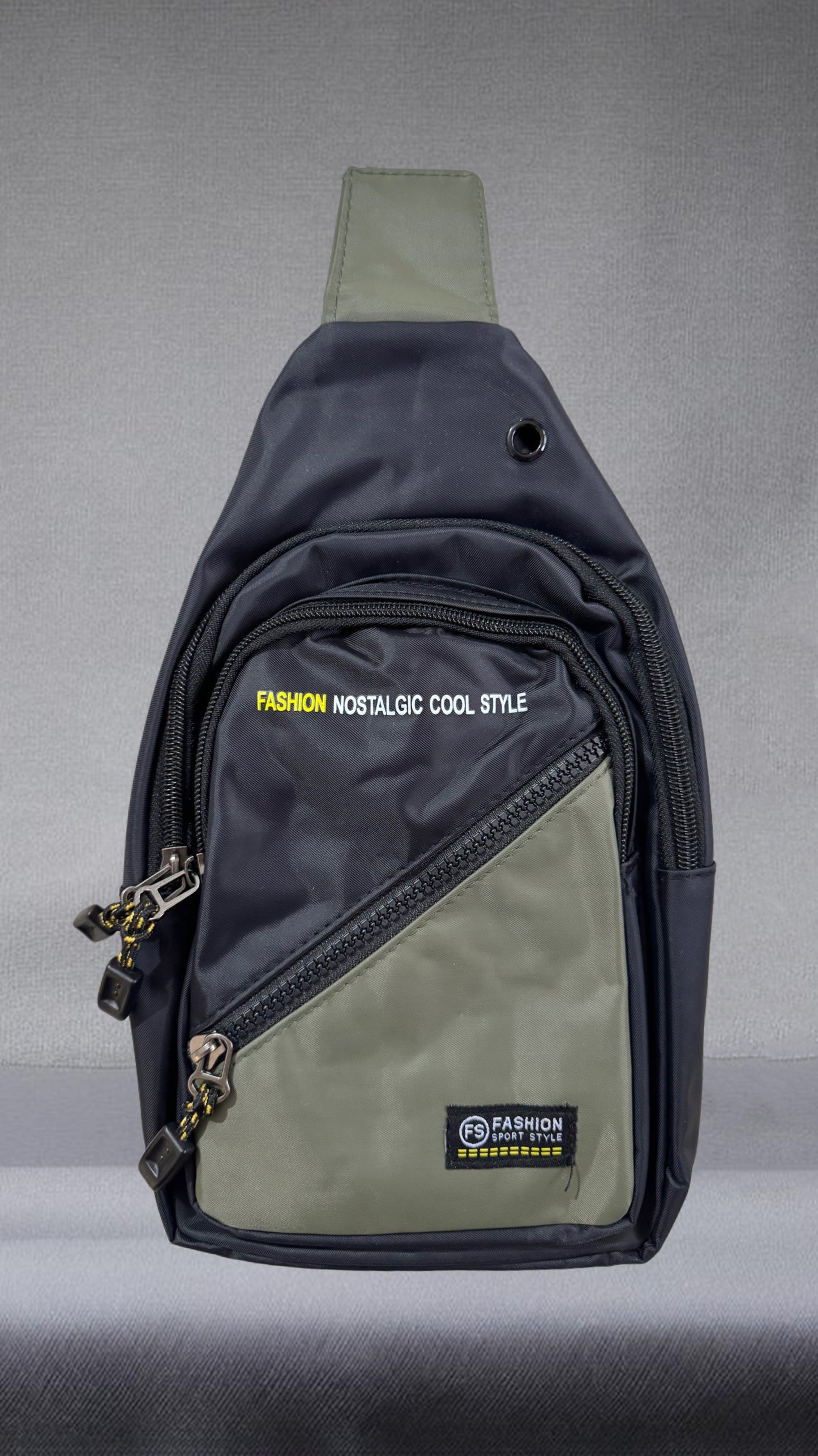 Waterproof and Wear-Resistant Oxford Cloth Chest Bag