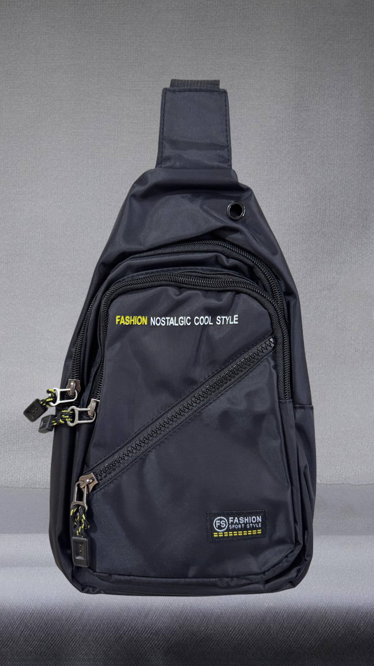 Waterproof and Wear-Resistant Oxford Cloth Chest Bag