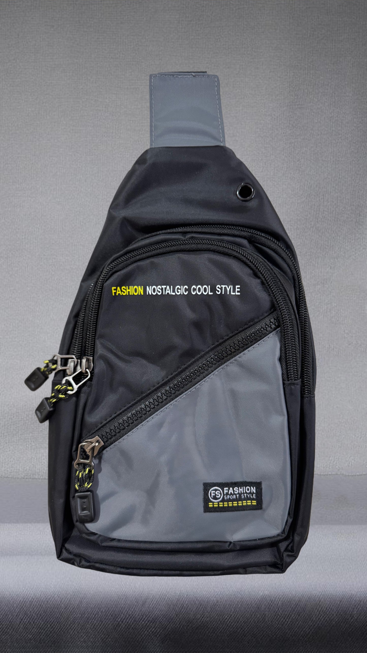 Waterproof and Wear-Resistant Oxford Cloth Chest Bag