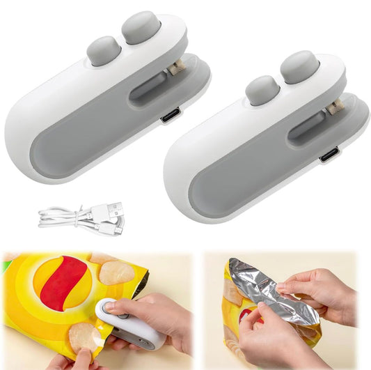 Portable USB rechargeable MINI bag sealer