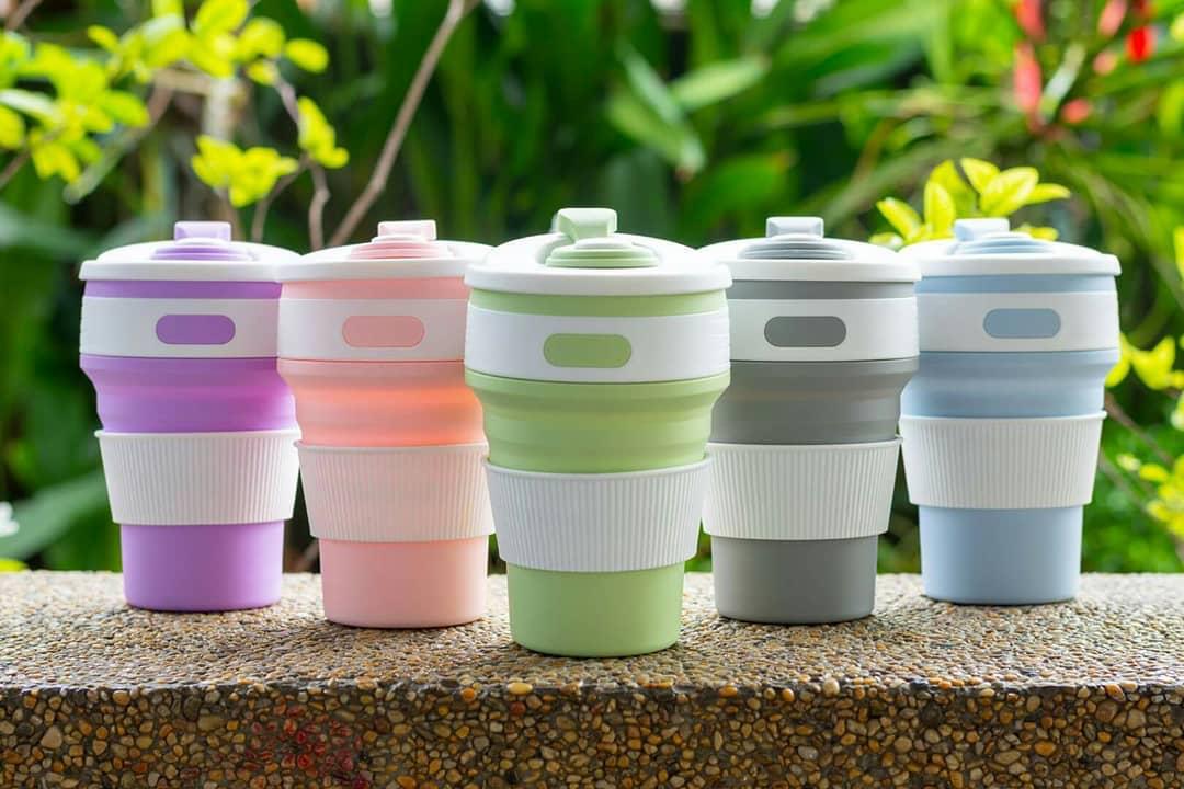 Innovative Silicone Coffee Foldable Cup
